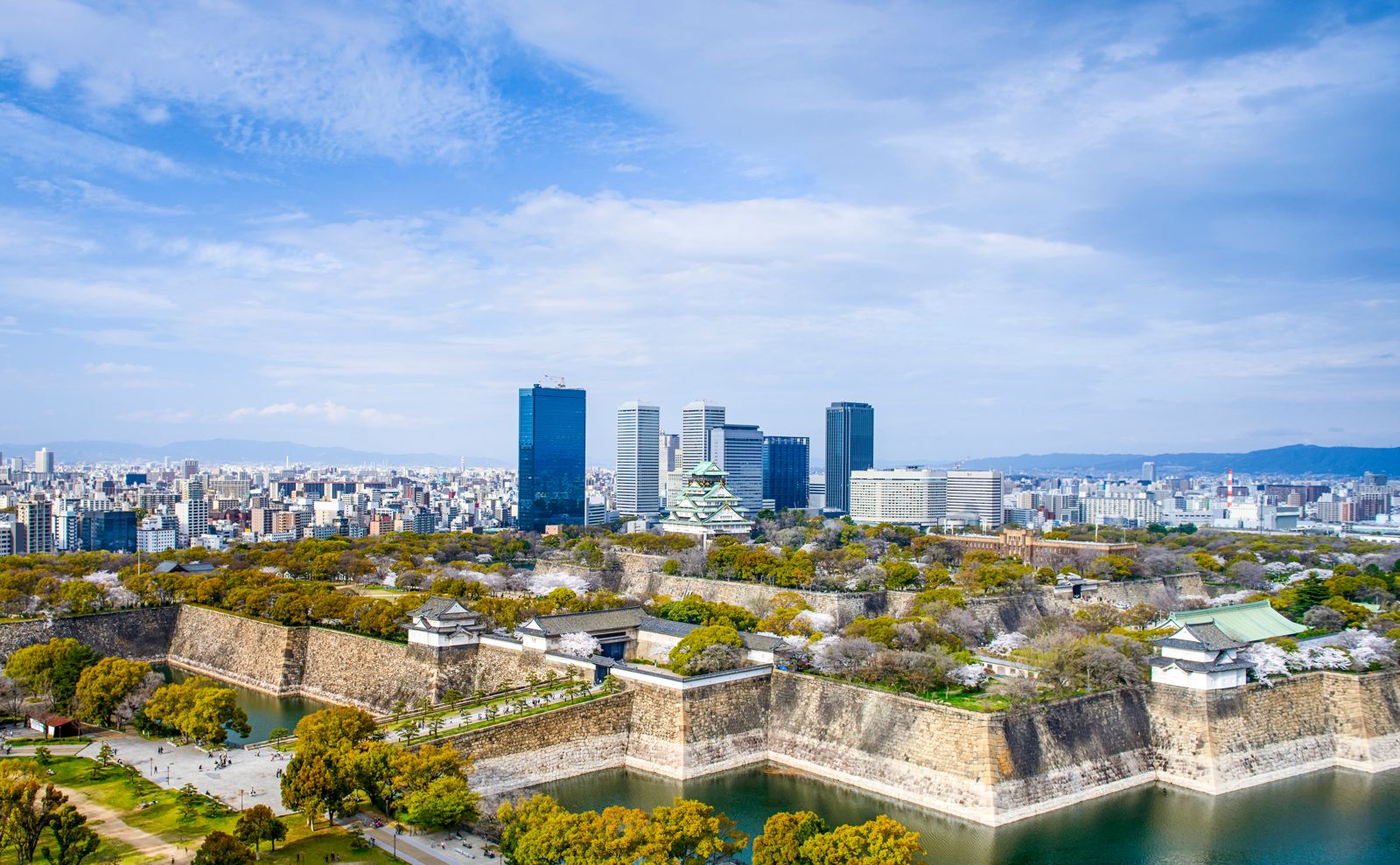 大阪市と大阪城